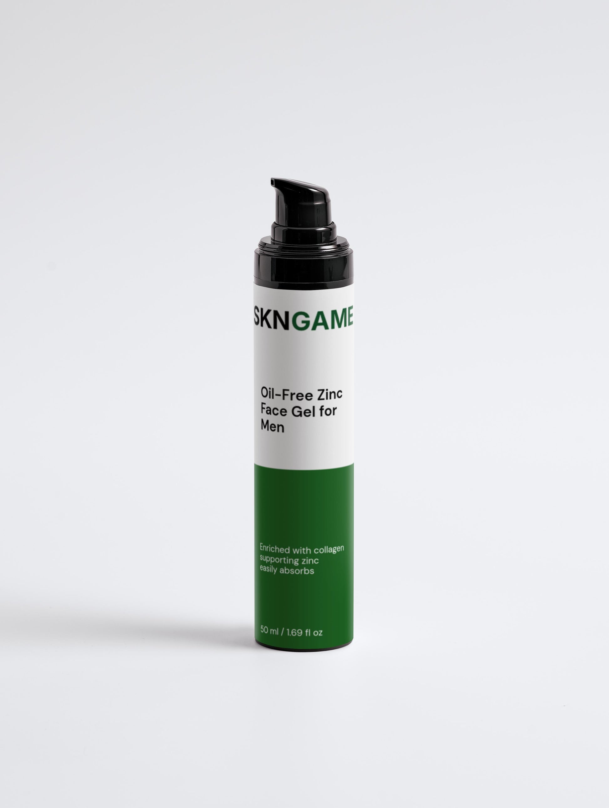 Oil-Free Zinc Face Gel for Men